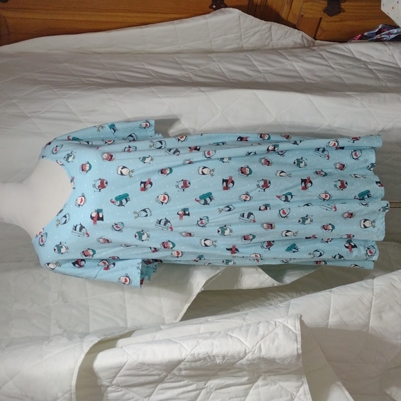 Secret Treasures Intimates & Sleepwear Cute Penguins Nightgown Sz Lxl Poshmark